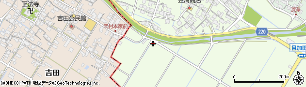 滋賀県愛知郡愛荘町目加田2713周辺の地図