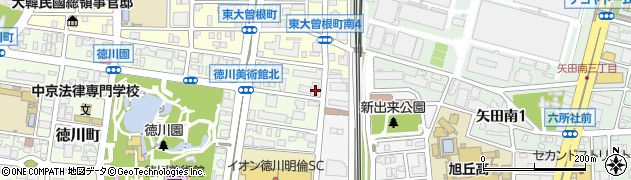 愛知県名古屋市東区徳川町2509周辺の地図