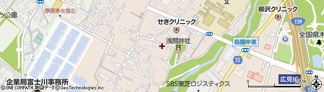 静岡県富士市伝法690周辺の地図