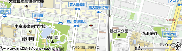 愛知県名古屋市東区徳川町2512周辺の地図