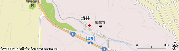 京都府京丹波町（船井郡）坂井（道ノ上）周辺の地図