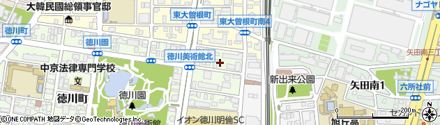 愛知県名古屋市東区徳川町2514周辺の地図