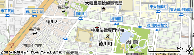 愛知県名古屋市東区徳川町2010周辺の地図