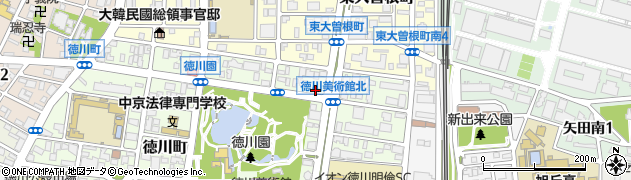 愛知県名古屋市東区徳川町2420周辺の地図