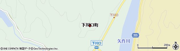 愛知県豊田市下川口町周辺の地図