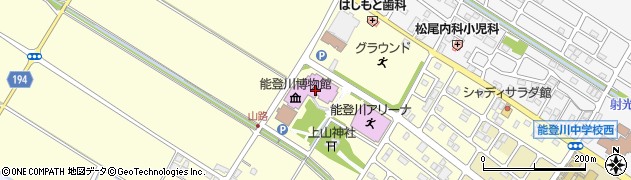 東近江市立　埋蔵文化財センター周辺の地図