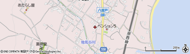 滋賀県大津市八屋戸710周辺の地図
