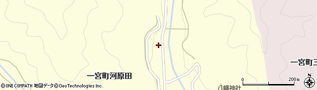 兵庫県宍粟市一宮町河原田828周辺の地図
