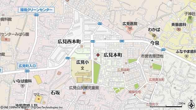 〒417-0864 静岡県富士市広見本町の地図