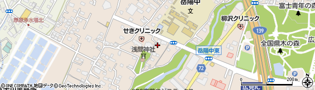 静岡県富士市伝法651周辺の地図