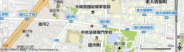 愛知県名古屋市東区徳川町1904周辺の地図