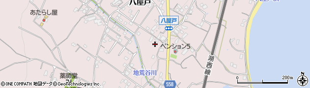 滋賀県大津市八屋戸714周辺の地図