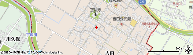 滋賀県犬上郡豊郷町吉田232周辺の地図