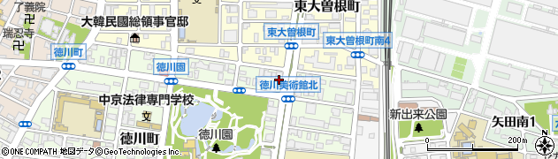 愛知県名古屋市東区徳川町2416周辺の地図