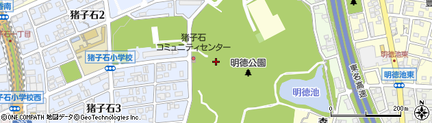 愛知県名古屋市名東区猪高町大字猪子石鰻廻間周辺の地図
