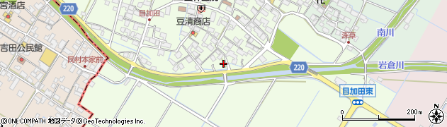 滋賀県愛知郡愛荘町目加田850周辺の地図