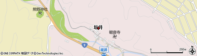 京都府船井郡京丹波町坂井周辺の地図