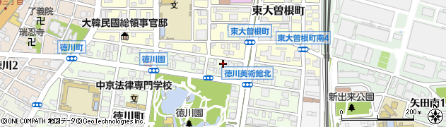 愛知県名古屋市東区徳川町2409周辺の地図
