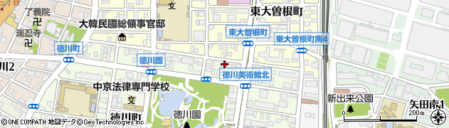 愛知県名古屋市東区徳川町2410周辺の地図