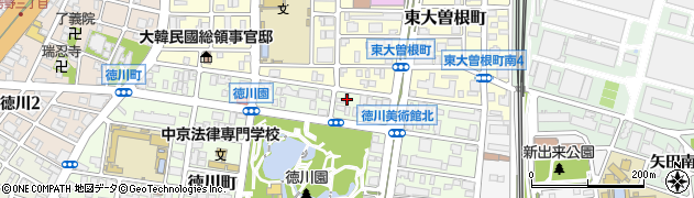 愛知県名古屋市東区徳川町2406周辺の地図