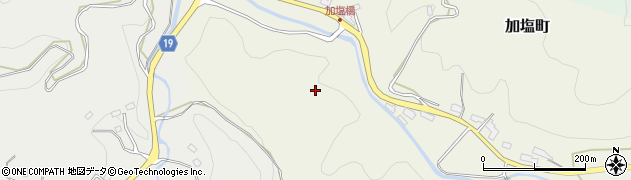 愛知県豊田市加塩町（松ケ坂）周辺の地図