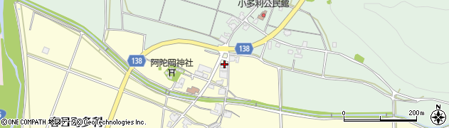 兵庫県丹波市春日町多利283周辺の地図