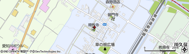 滋賀県愛知郡愛荘町石橋782周辺の地図