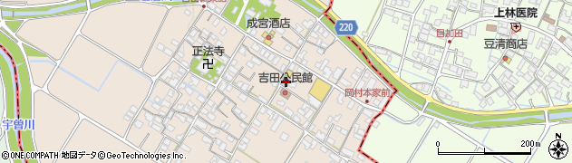 滋賀県犬上郡豊郷町吉田77周辺の地図