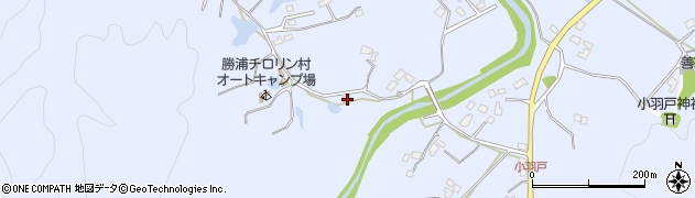 千葉県勝浦市小羽戸572周辺の地図
