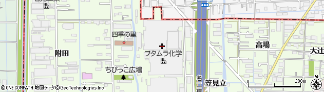 フタムラ化学株式会社　名古屋工場化成品出荷係周辺の地図