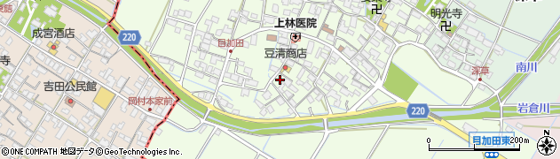 滋賀県愛知郡愛荘町目加田864周辺の地図