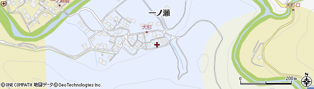 滋賀県犬上郡多賀町一ノ瀬367周辺の地図