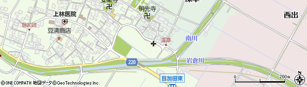 滋賀県愛知郡愛荘町目加田2832周辺の地図