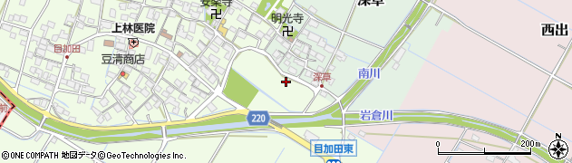 滋賀県愛知郡愛荘町目加田2831周辺の地図