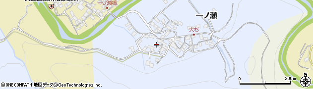 滋賀県犬上郡多賀町一ノ瀬317周辺の地図