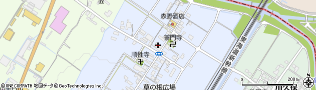 滋賀県愛知郡愛荘町石橋698周辺の地図
