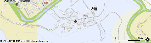 滋賀県犬上郡多賀町一ノ瀬381周辺の地図