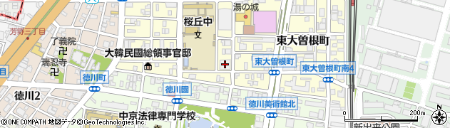 セコム株式会社　テクノ事業本部中部支店周辺の地図