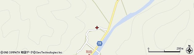 京都府南丹市日吉町田原梅田周辺の地図