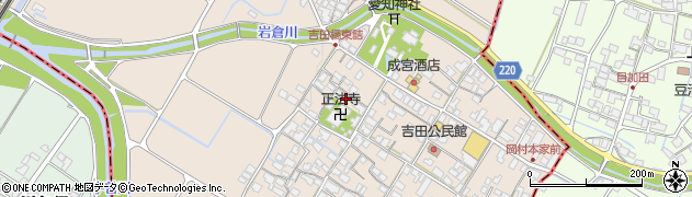 滋賀県犬上郡豊郷町吉田287周辺の地図