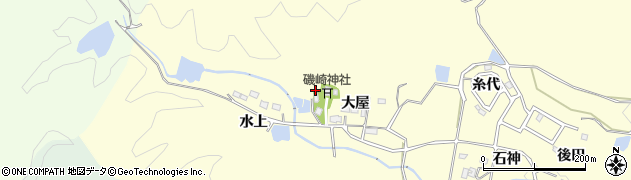 愛知県豊田市深見町（大屋）周辺の地図