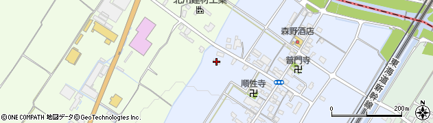 滋賀県愛知郡愛荘町石橋1055周辺の地図