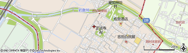 滋賀県犬上郡豊郷町吉田307周辺の地図