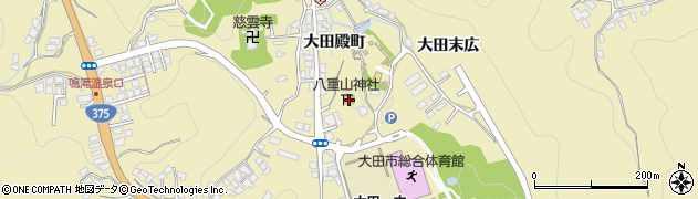 八重山神社周辺の地図