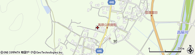 京都府船井郡京丹波町富田谷口6周辺の地図