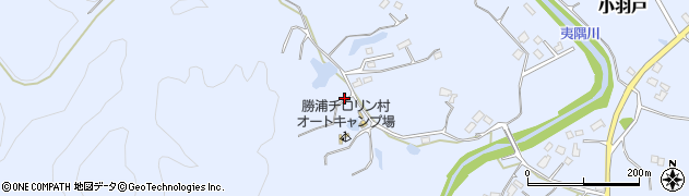 千葉県勝浦市小羽戸605周辺の地図