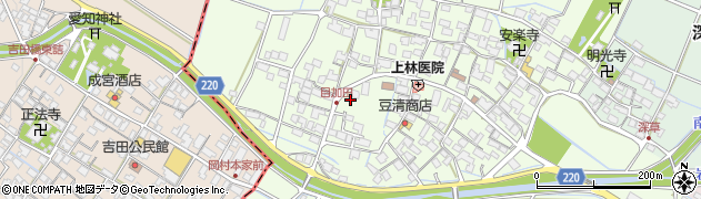 滋賀県愛知郡愛荘町目加田953周辺の地図