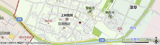 秦荘目加田郵便局 ＡＴＭ周辺の地図