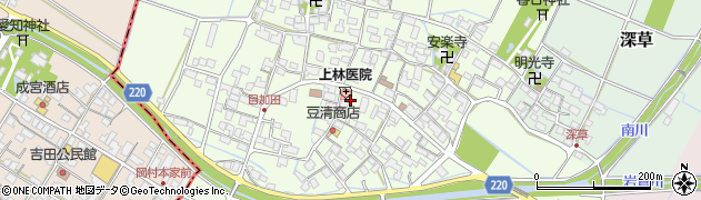 滋賀県愛知郡愛荘町目加田883周辺の地図