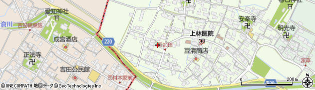滋賀県愛知郡愛荘町目加田978周辺の地図